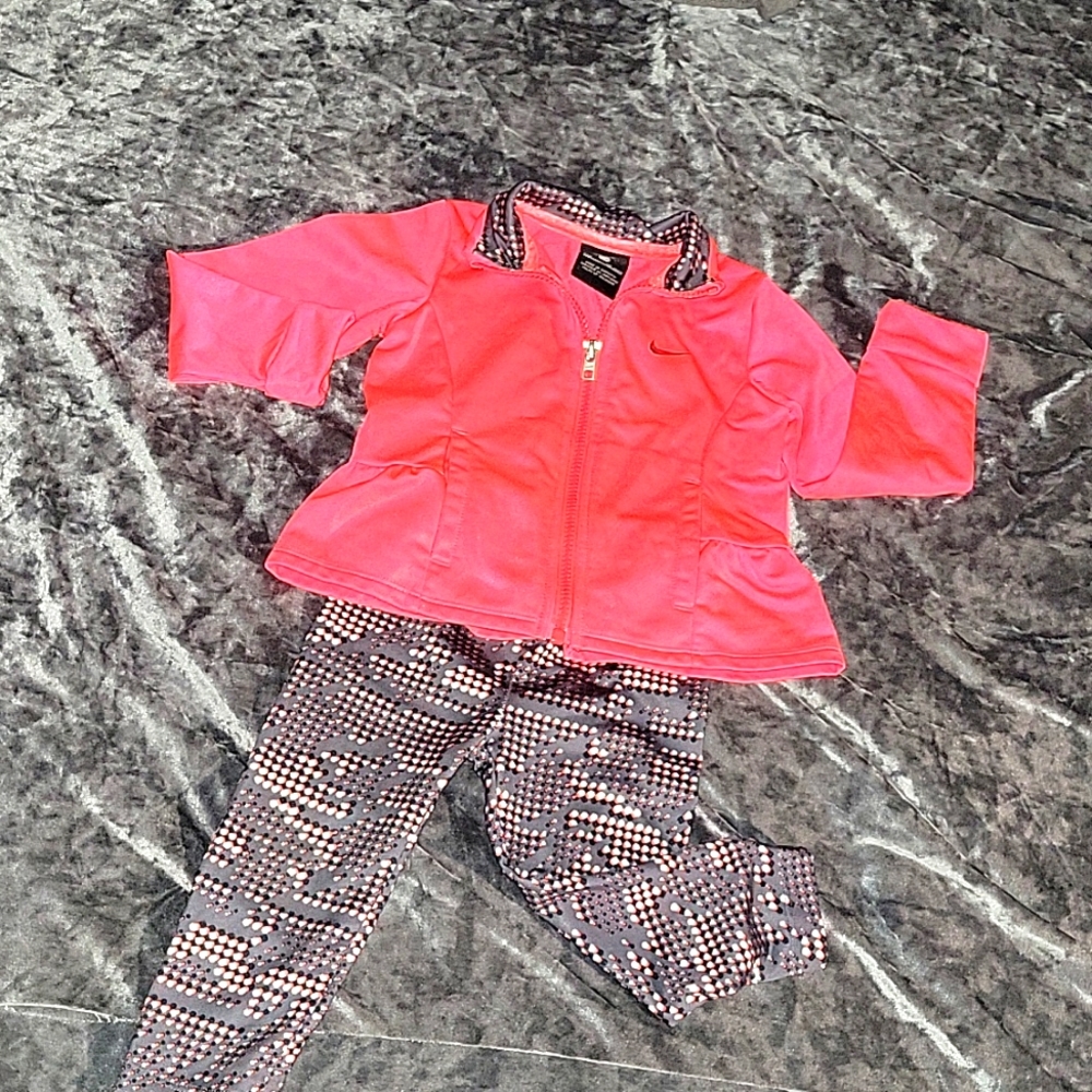 Nike track suite toddler girls